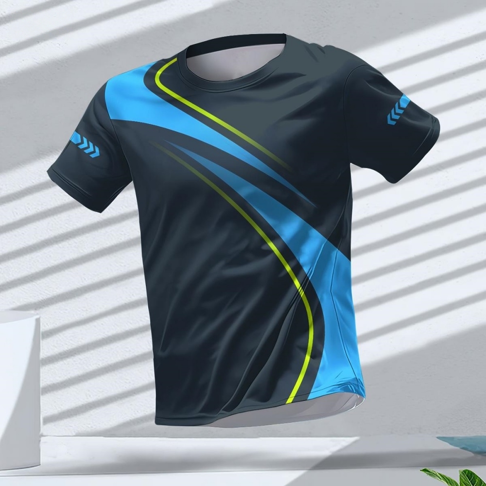 Badminton Asia - Camiseta de Verano para Hombre, Deportiva,