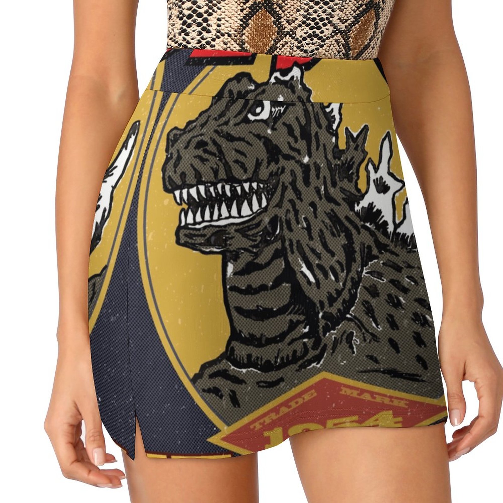 Badminton Asia - King Of Monsters Falda de mujer