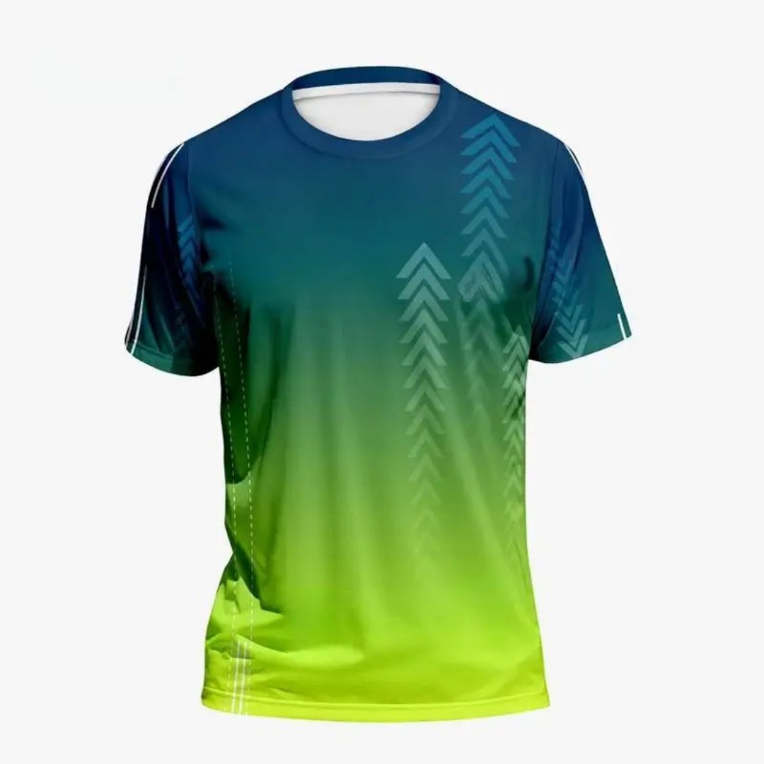 Badminton Asia - Camiseta de cuello redondo cómoda y