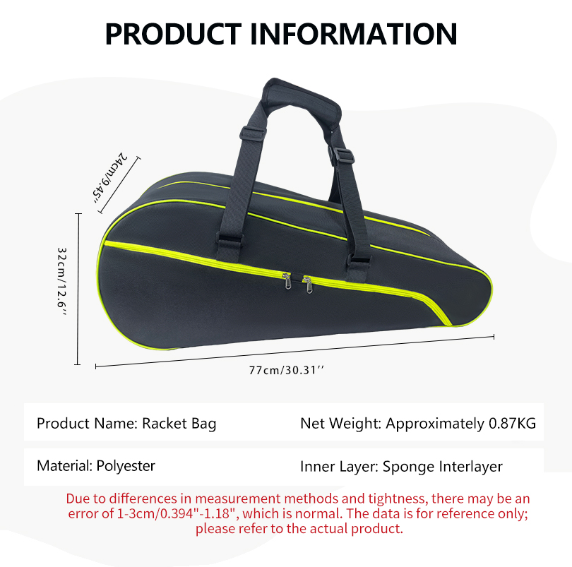 Jusenda - Bolsa de Tenis y Bád - Badminton Xxl reseña y precio