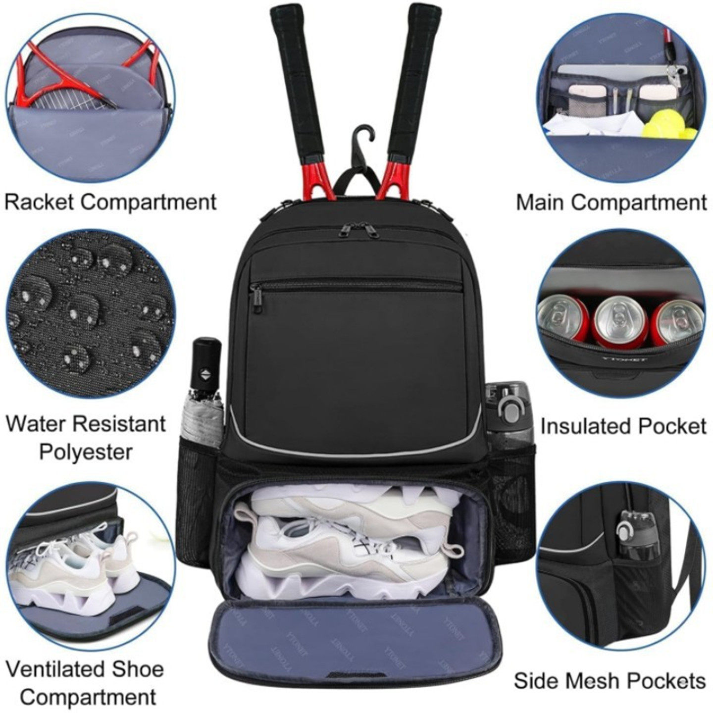Mochila de Tenis de Gran Capac - Badminton Xxl reseña y precio