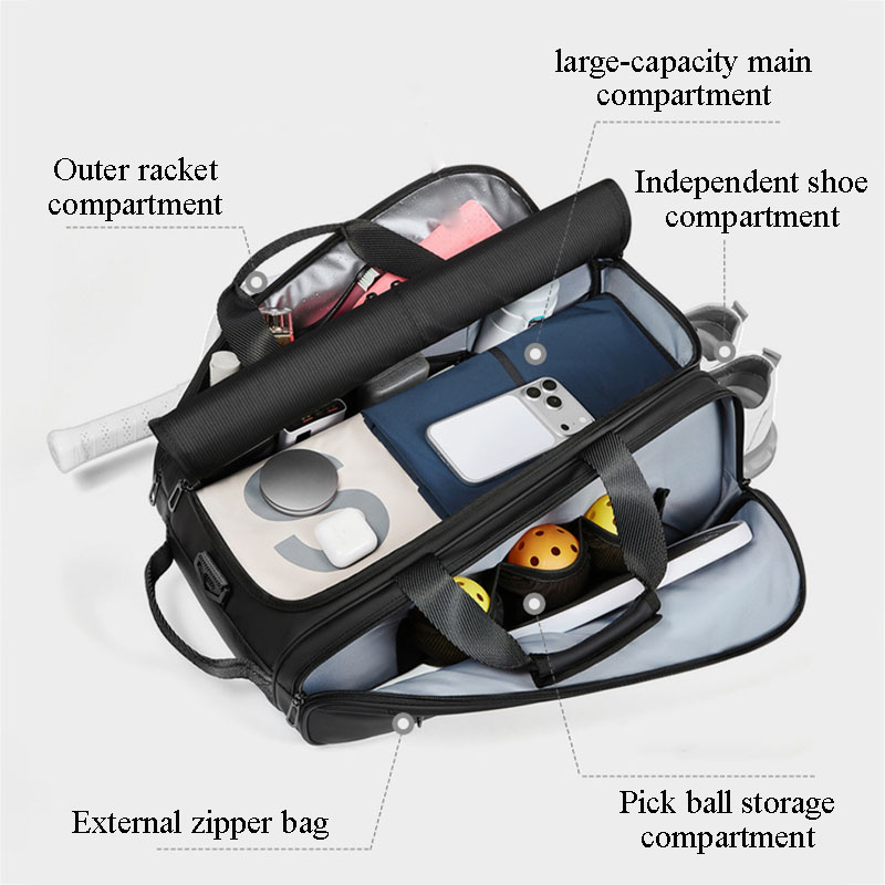 Bolsa de Tenis, Gran Capacidad - Badminton Xxl reseña y precio