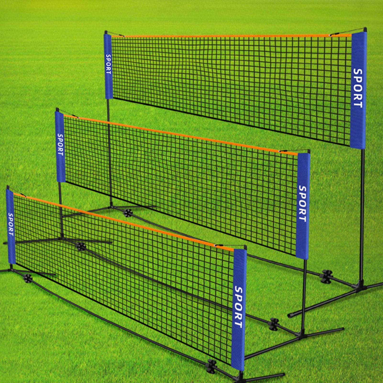 Red de bádminton con altura aj - Badminton Netting reseña y precio