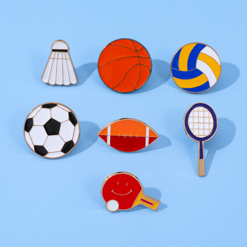 1 Set de Broches Metálicos con - Badminton Tv reseña y precio